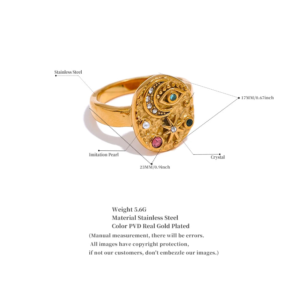 Kosmischer Glanz Ring